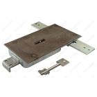 STUV 4.19.92 VDS Class 1/EN1300A, 8 lever 3 way lock with manganese plate and 2 x 60mm keys