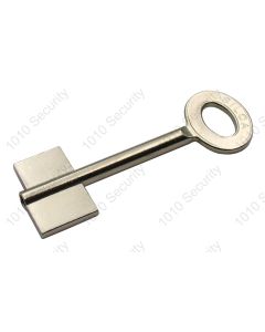 5 Gauge Silca Double Bitted Piped Key Blank for Tann Safes