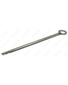 Hooked key stem to fit single bitted Tann plunger bit