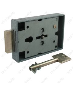 STUV 4.19.66 - 7 lever lock with 2 x 60mm nickel-plated keys