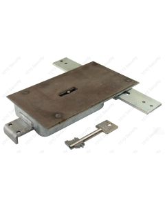 STUV 4.19.92 VDS Class 1/EN1300A, 8 lever 3 way lock with manganese plate and 2 x 60mm keys
