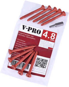 Multipick V-PRO self-tapping pull screws 4.8 x 48 mm - 10 pieces