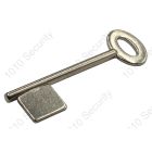 Single Bitted Mild Steel Pin Key Blank in Various Gauges