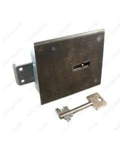 STUV 4.19.92 VDS Class 1/EN1300 A, 8 lever lock with manganese steel plate and 2 x 60mm keys