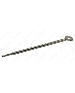 Wittkopp (CAWI) detachable steel key stem for single and double bitted Wittkopp detachable bits