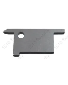 Single bitted mild steel slip bit to fit Chubb screw-in key stem