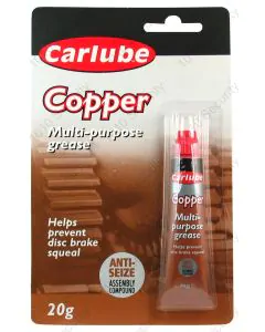 Carlube multi-purpose copper grease 20g tube