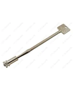 Metal builders key for Sargent and Greenleaf FAS double bitted lock