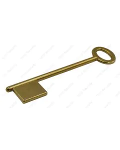 5 1/2 Gauge single bitted key blank
