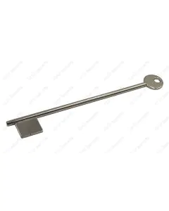 6 1/2 Gauge single bitted key blank
