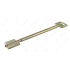 Wittkopp (CAWI) nickel silver double bitted key blank for 9- 11- and 14- lever locks