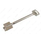 Wittkopp (CAWI) die cast Zinc double bitted key blank for 9 and 11 lever locks