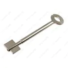 Mauer double bitted brass key blank for President A, Variator A lock with oval bow 120mm