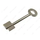 Mauer double bitted brass key blank for President A, Variator A lock with oval bow 90mm