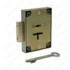 CT12 7 lever post office lock with 2 x 42mm keys - Deadbolt