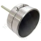 La Gard 1730 Restrict Vision mechanical combination dial ring assembly - Satin chrome 191mm spindle