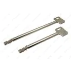 Precut keys for Mauer Varos changable key lock