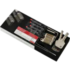Multipick 6-pin Dimple / Euro profile combination training lock set
